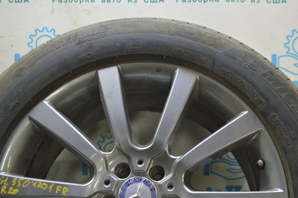 Диск колесный R20х8.5J Mercedes X164 GL Grand Edition (01) FR вздулась краска — фото 2
