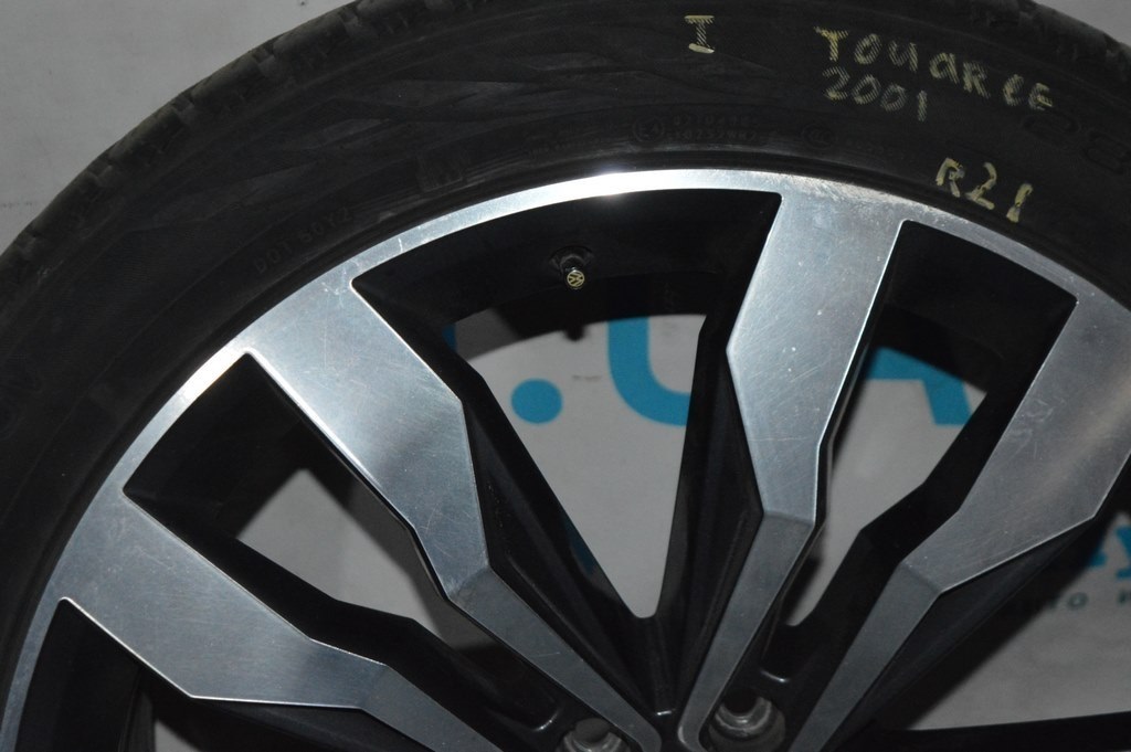 Диск колесный R21 9.5J ET31 VW Touareg 18- (01) бордюрка 1 — фото 3