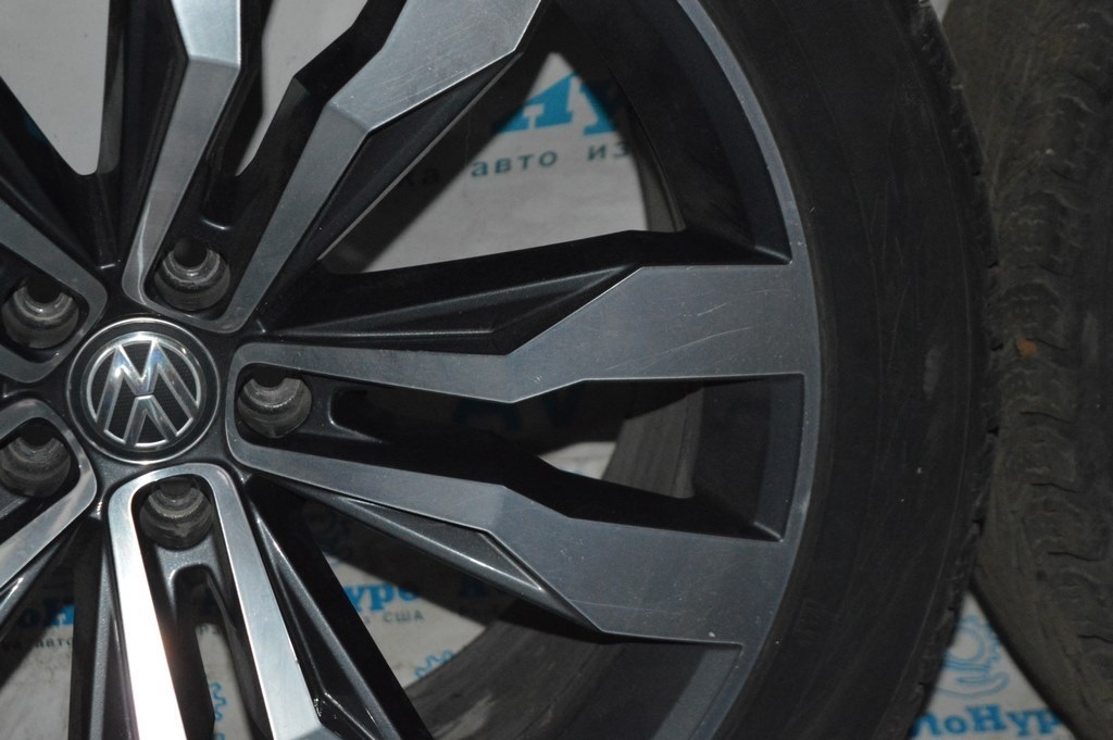 Диск колесный R21 9.5J ET31 VW Touareg 18- (01) бордюрка 1 — фото 4