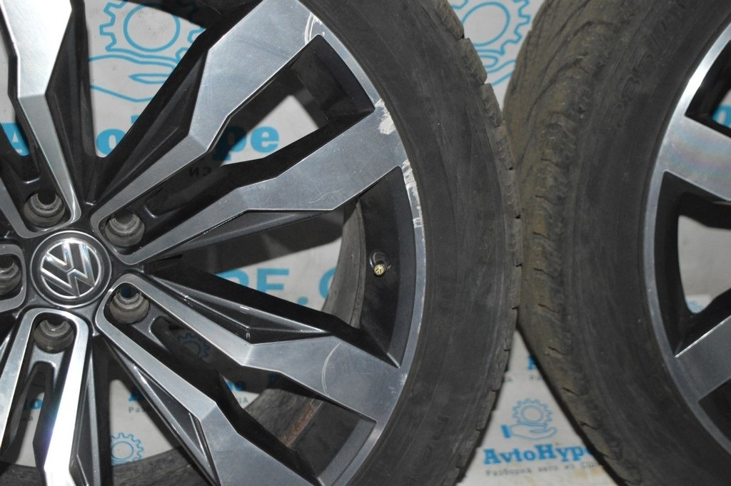 Диск колесный R21 9.5J ET31 VW Touareg 18- (01) бордюрка 3 — фото 3