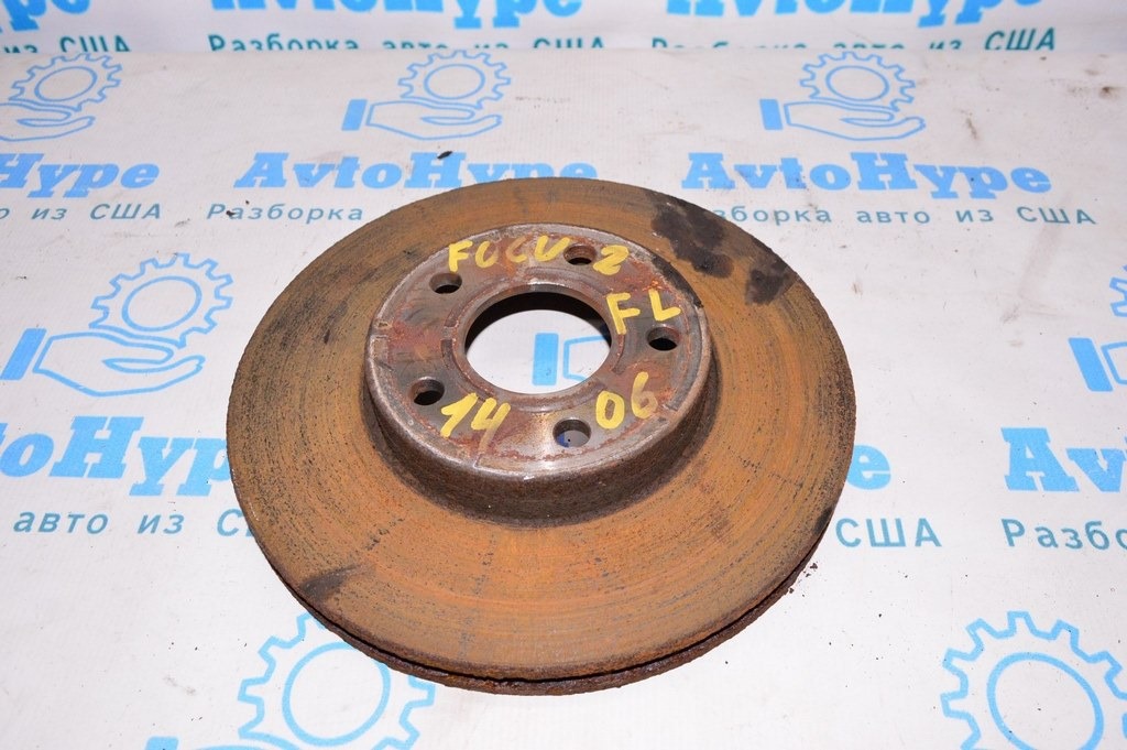 Диск тормозной перед лев Ford Focus mk3 11-18