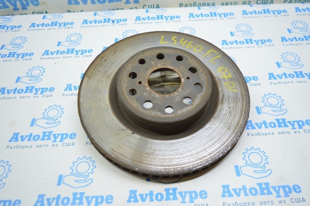 Диск тормозной перед лев Lexus LS460 LS600h 07-12 334мм