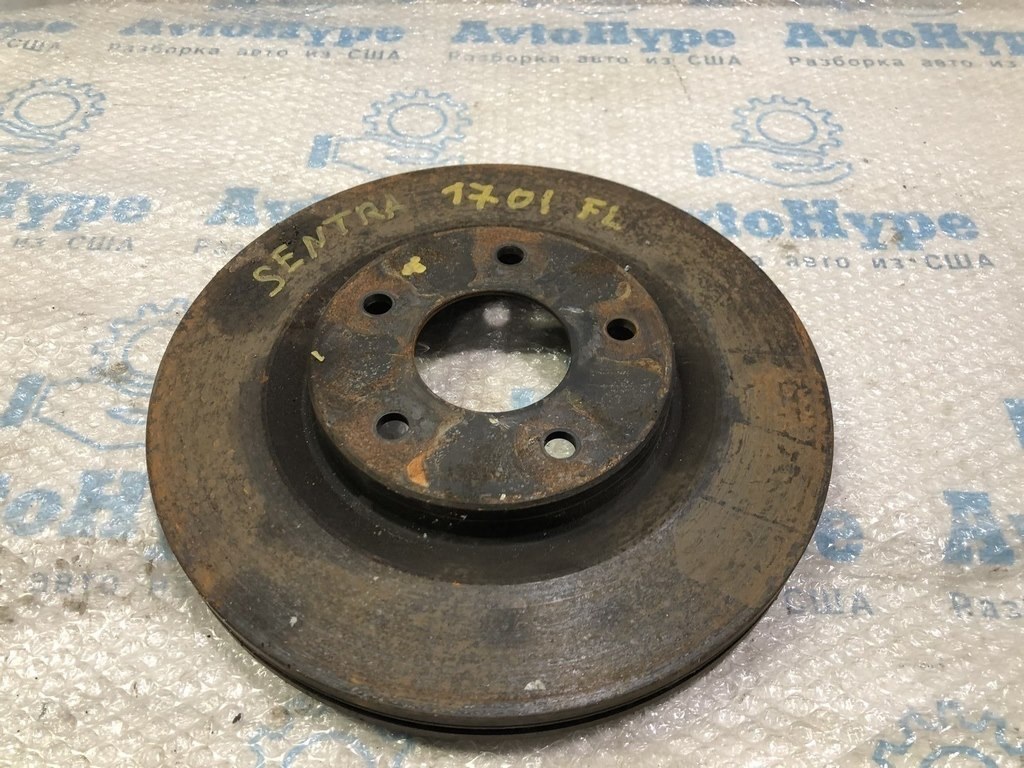 Диск тормозной перед лев Nissan Sentra 13-19 1.6