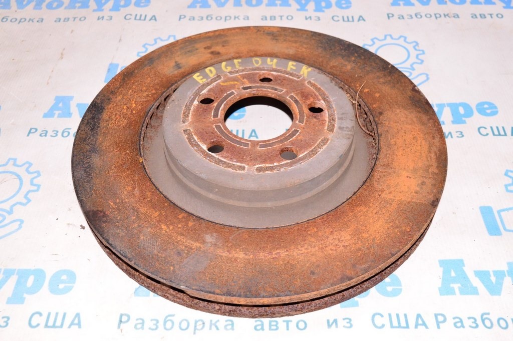 Диск тормозной перед прав Ford Edge 16-