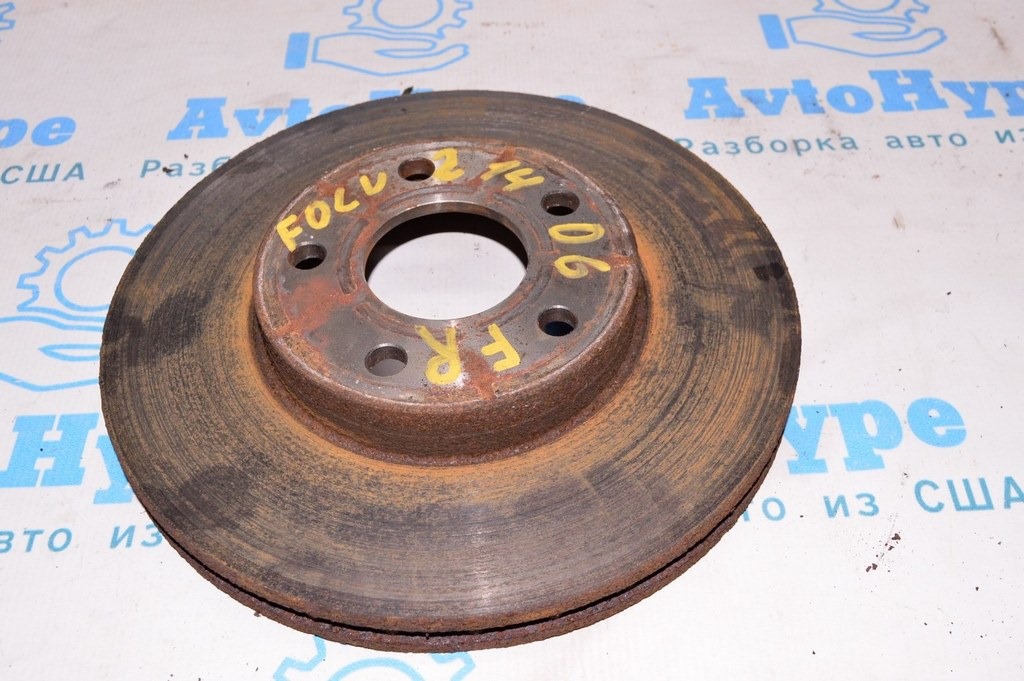 Диск тормозной перед прав Ford Focus mk3 11-18