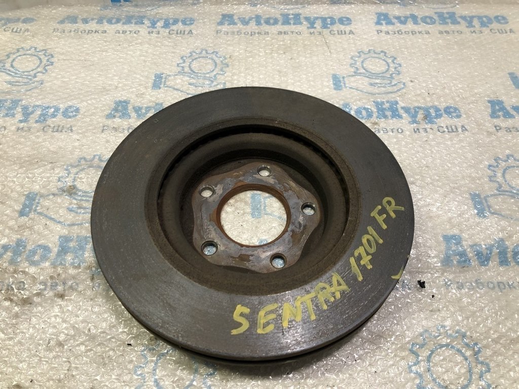 Диск тормозной перед прав Nissan Sentra 13-19 1.8