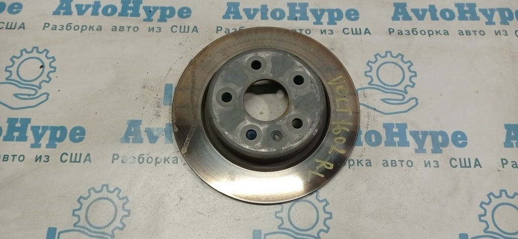 Диск тормозной зад лев Chevrolet Volt 16-