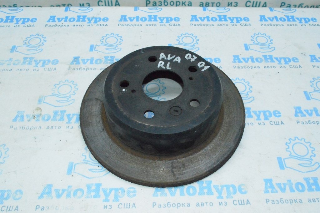 Диск тормозной зад лев Toyota Avalon 05-12