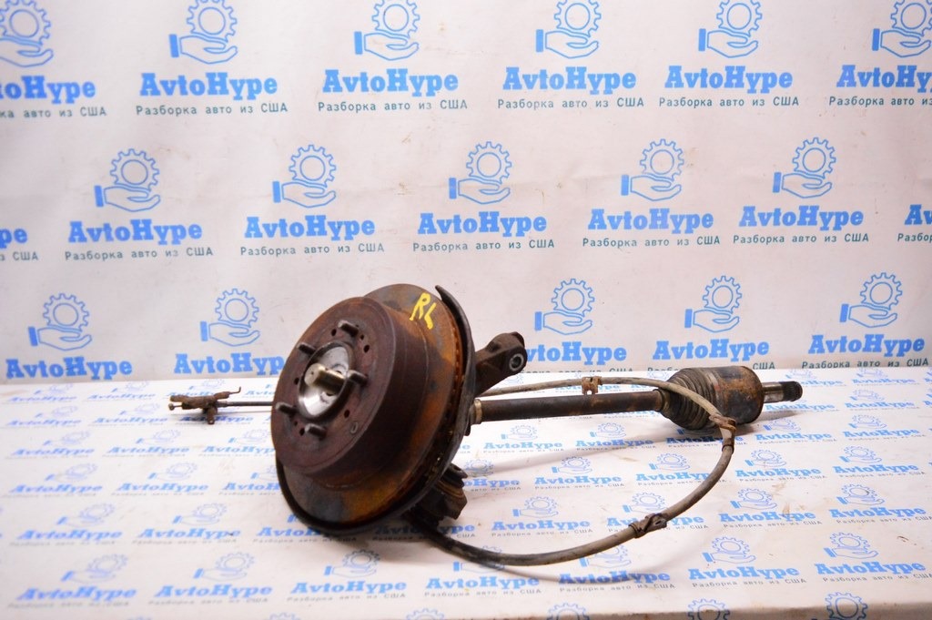 Диск тормозной зад лев Toyota Sequoia 2008-2022 345мм