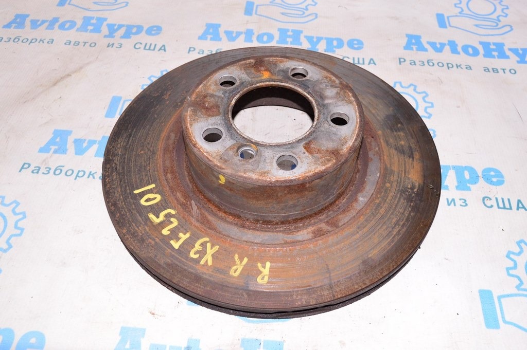 Диск тормозной зад прав BMW X3 F25 11-17 (01)
