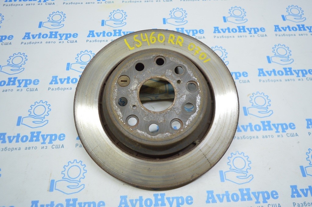 Диск тормозной зад прав Lexus LS460 LS600h 07-12