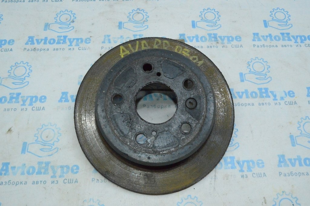 Диск тормозной зад прав Toyota Avalon 05-12