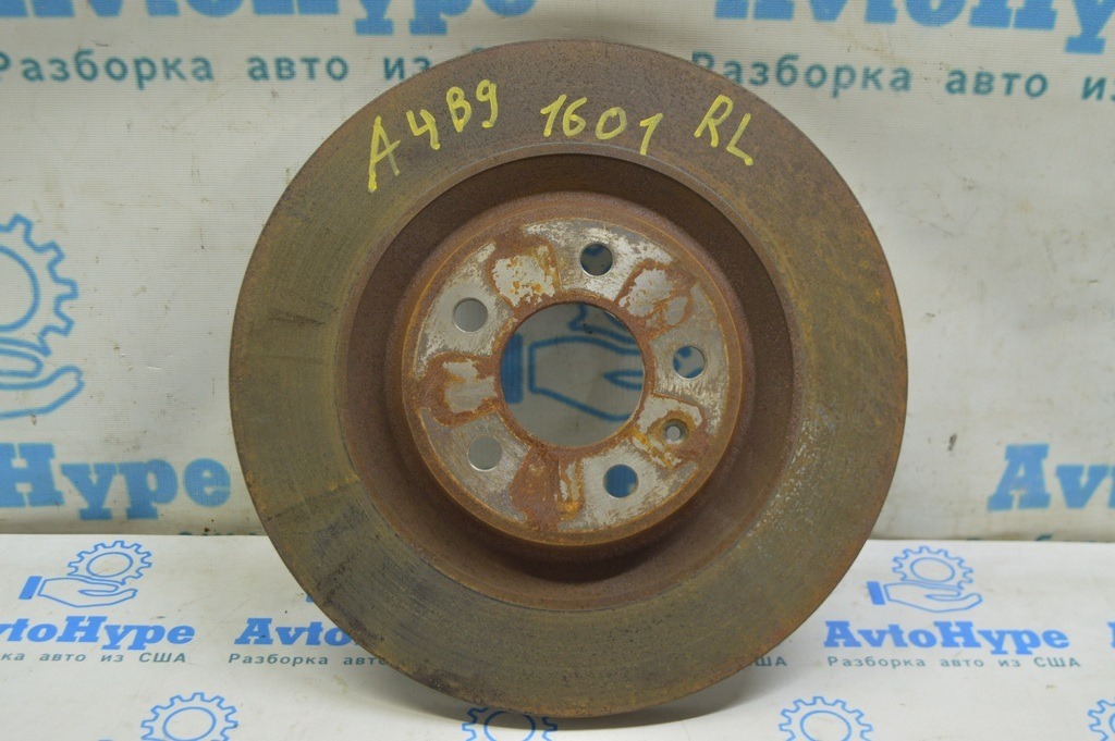 Диск тормозной задний левый Audi A4 B9 17- 330/21мм тип 2