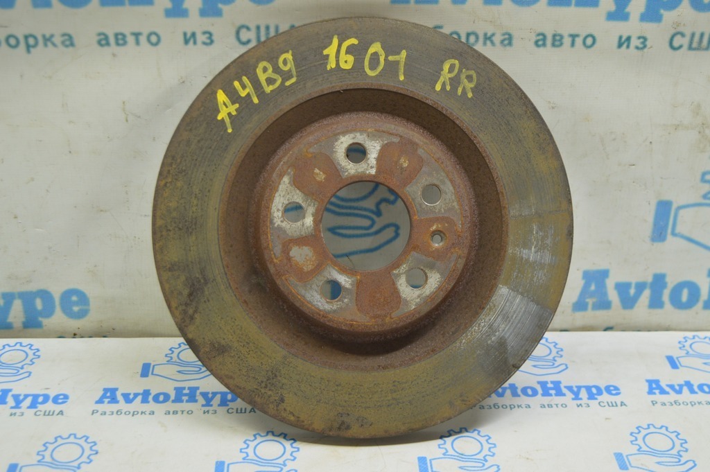 Диск тормозной задний правый Audi A4 B9 17- 330/21мм тип 2