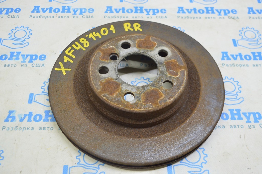 Диск тормозной задний правый BMW X1 F48 16-22 300мм (01) ржавый