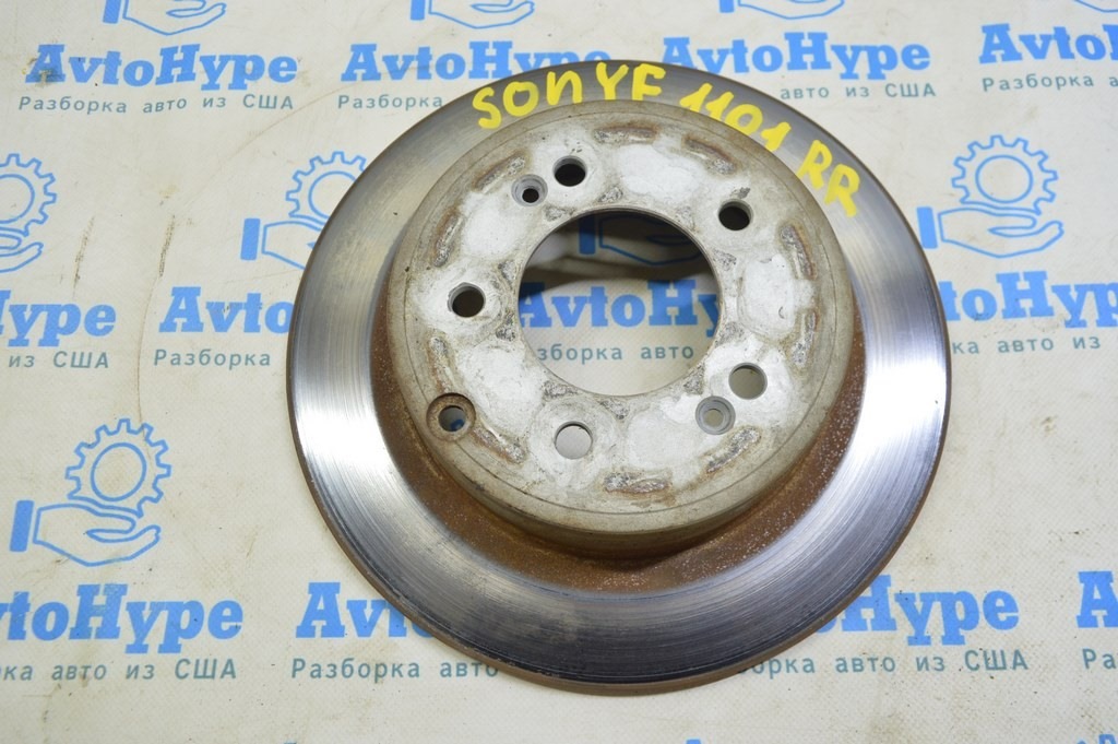 Диск тормозной задний правый Hyundai Sonata 11-15 285/10мм