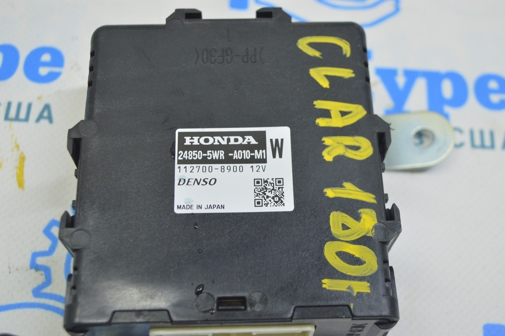 DRIVER ACTUATOR COMPUTER CONTROL MODULE Honda Clarity 18-21 usa 248505WRA01 (01) — фото 2