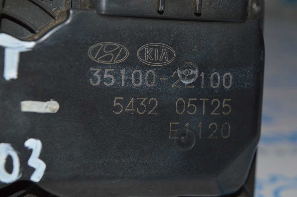 Дроссельная заслонка Kia K5 16- 2.0 GAZ — фото 3