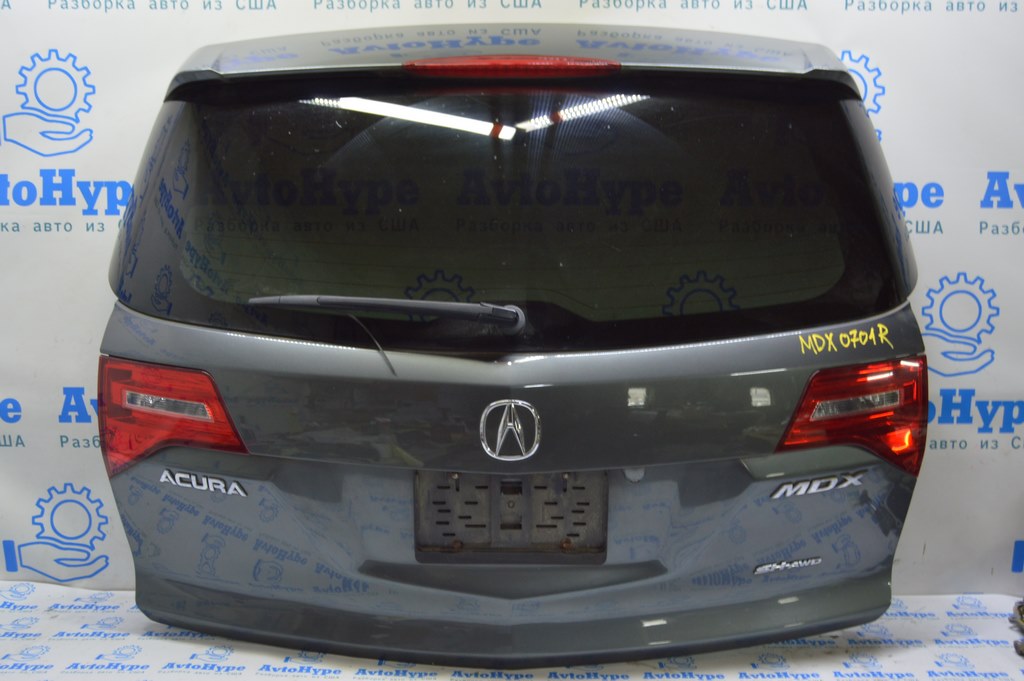 Дверь багажника голая Acura MDX 07-09 (01) зеленая