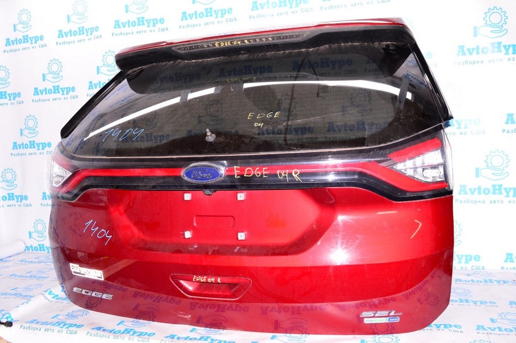 Дверь багажника голая Ford Edge 16- (04) красный цвет RR — фото 2