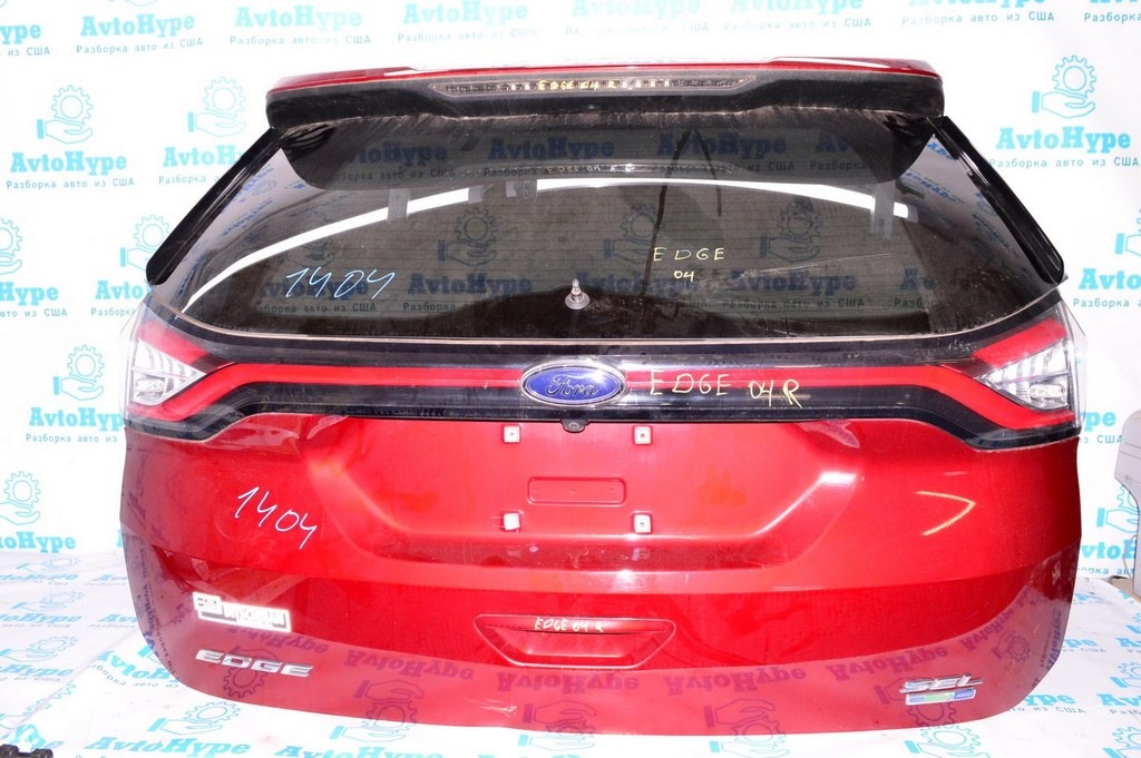Дверь багажника голая Ford Edge 16- (04) красный цвет RR — фото 3