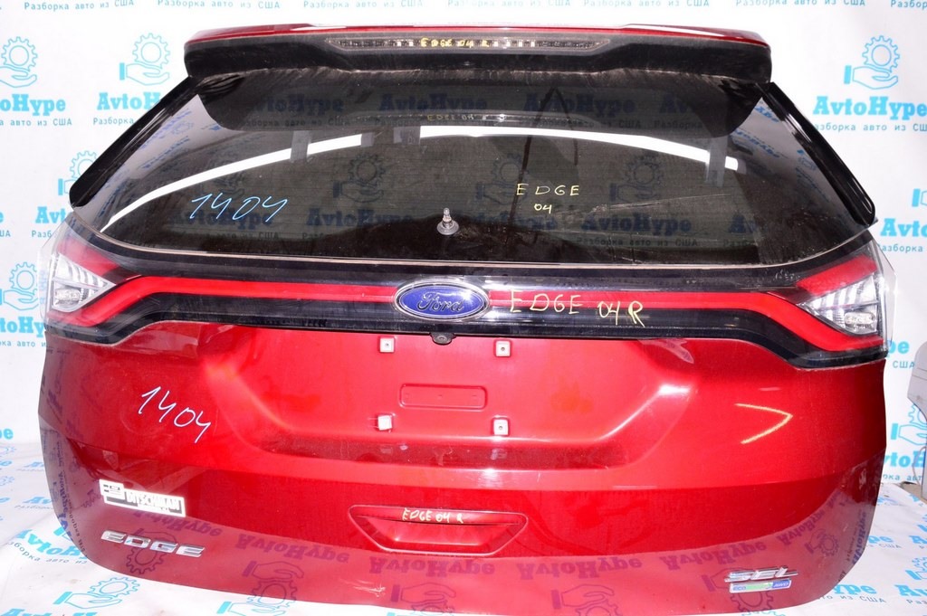 Дверь багажника голая Ford Edge 16- (04) красный цвет RR