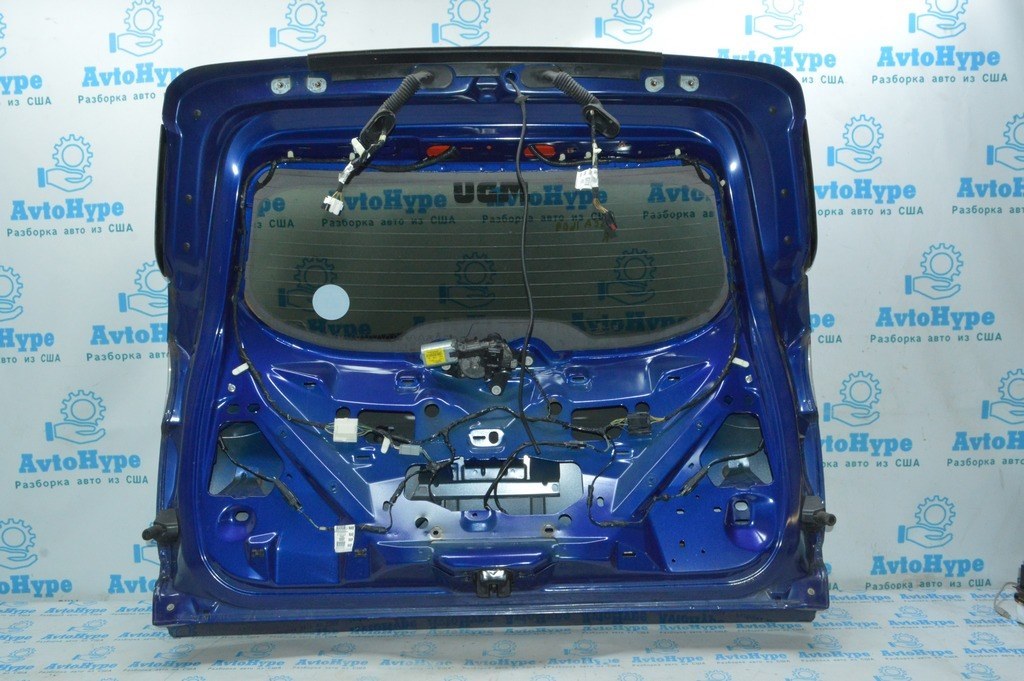 Дверь багажника голая Ford Escape MK3 13-16 без стекла синий цвет J4 (09) — фото 2