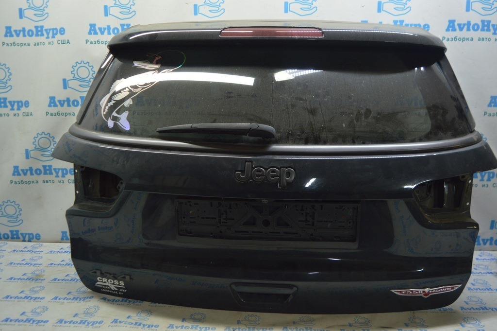 Дверь багажника голая Jeep Compass 17- графит (01)
