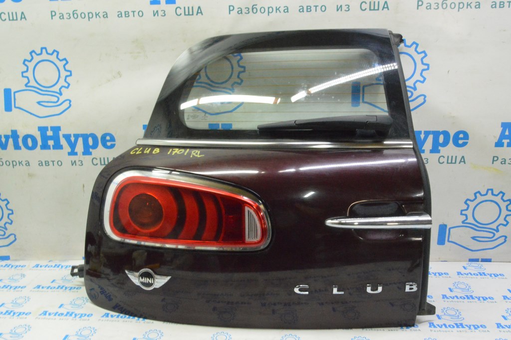 Дверь багажника голая левая Mini Cooper Clubman 16-22 (01) бордовый C2C