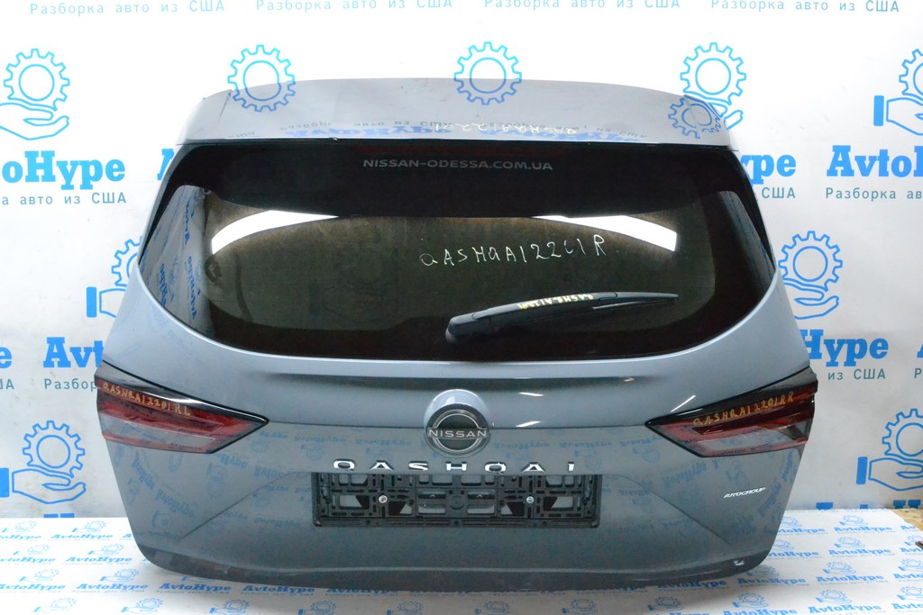 Дверь багажника голая со стеклом  Nissan Qashqai 21- (01)