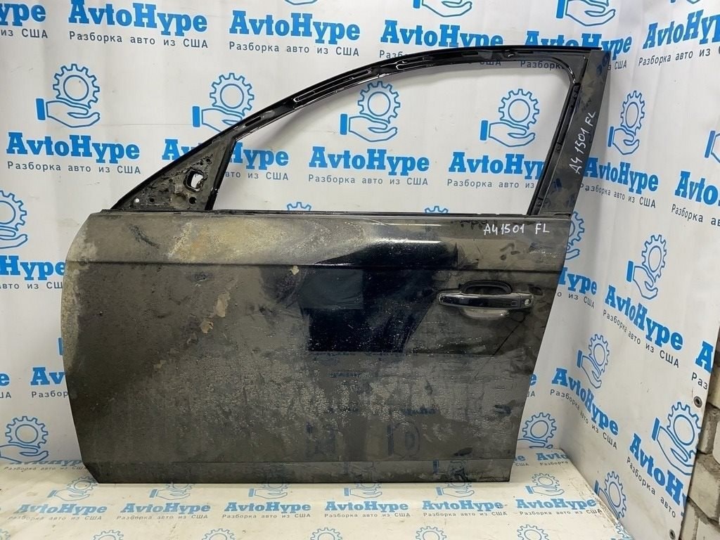 Дверь голая перед лев Audi a4 b8 08-16 (01) горелая