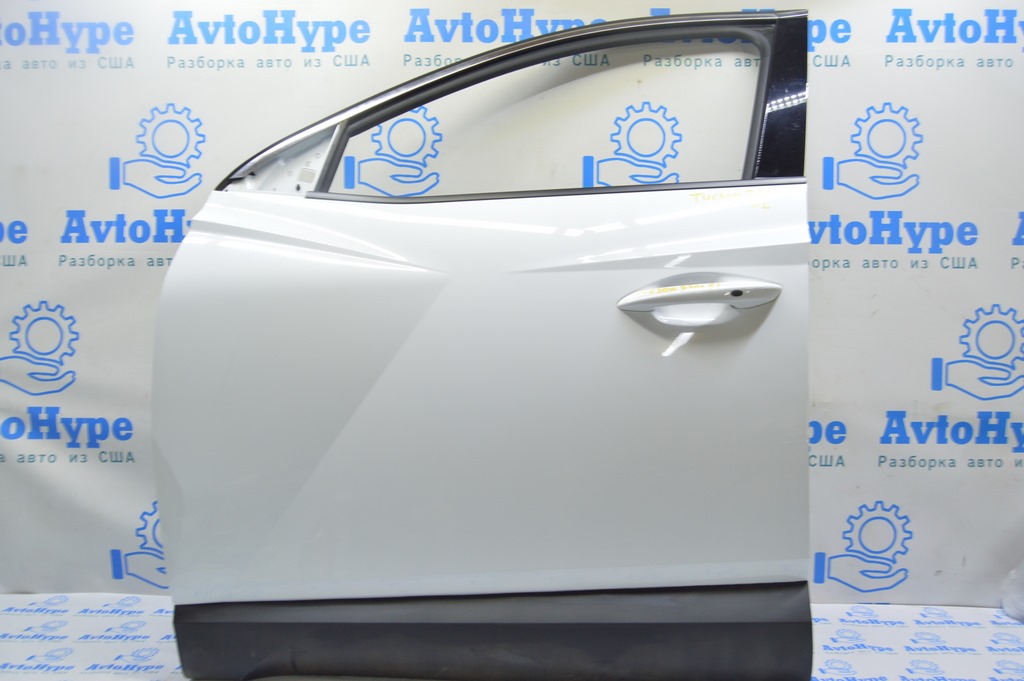 Дверь голая перед лев Hyundai Tucson 22- (01) белая