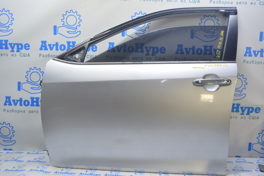 Дверь голая перед лев Toyota Camry v50 12-14 usa\euro серебро (03) крашена, ржавчина