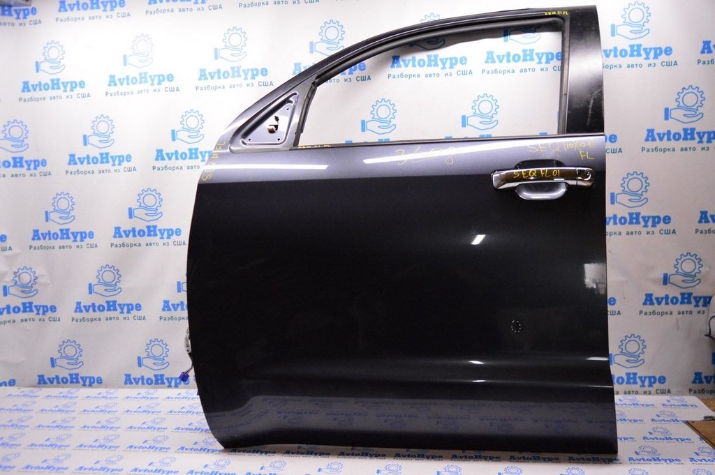 Дверь голая перед лев Toyota Sequoia 2008-2022 (01) цвет графит 1F9 тычка