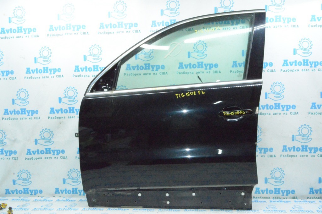 Дверь голая перед лев VW Tiguan 09-17 (08) черная