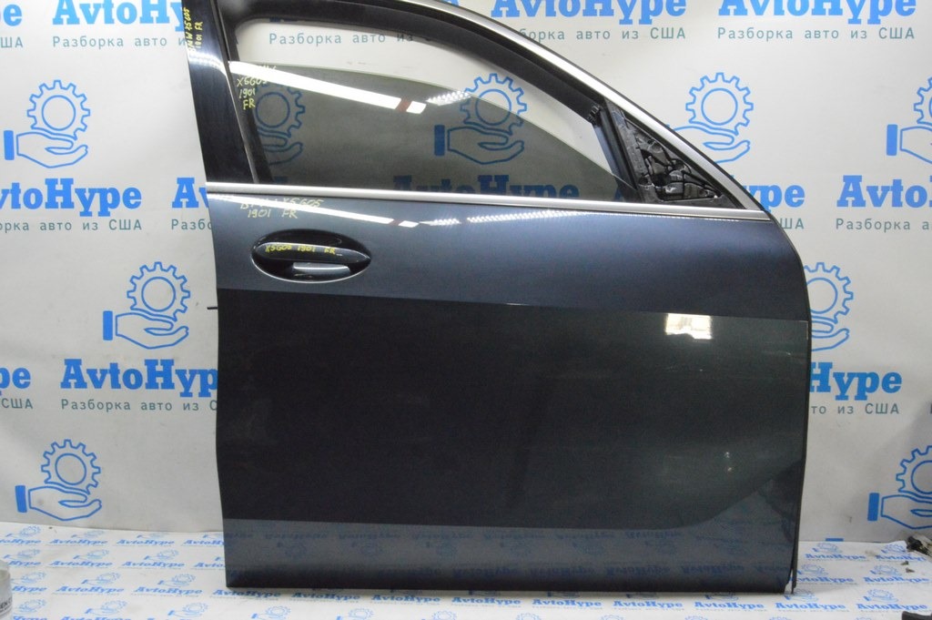 Дверь голая перед прав BMW X5 G05 19-24 (01) графит C27
