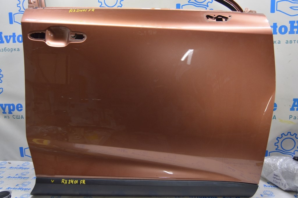 Дверь голая перед прав Lexus RX 350/350h/500h 23- (01) медный 4Y5