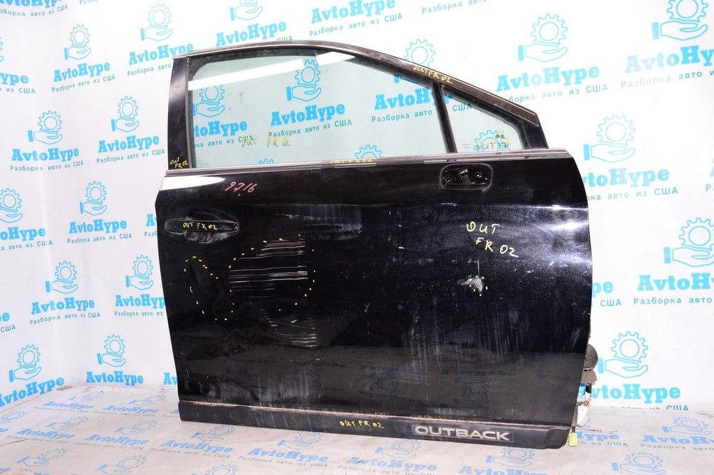Дверь голая перед прав Subaru Outback 15-19