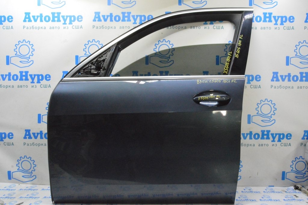 Дверь голая передняя левая BMW X5 G05 19-24 (01) графит C27