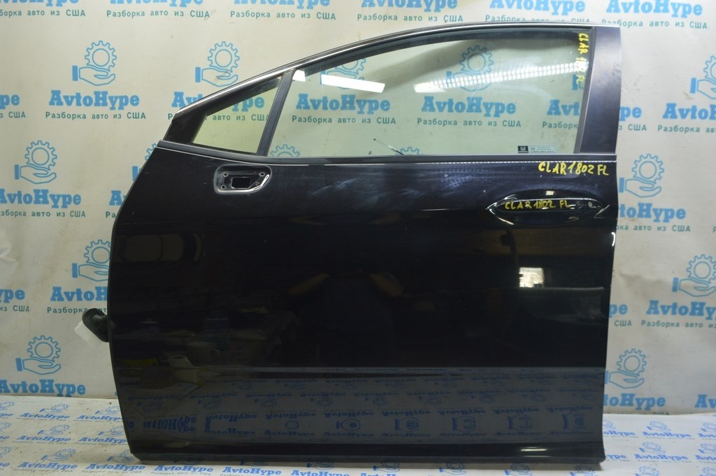 Дверь голая передняя левая Honda Clarity 18-21 usa,алюминий черный NH-731P  (02)