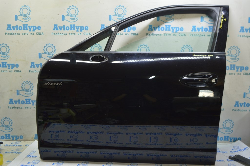 Дверь голая передняя левая Porsche Panamera 10-16 2 части со стеклоподъемником 041 (01)