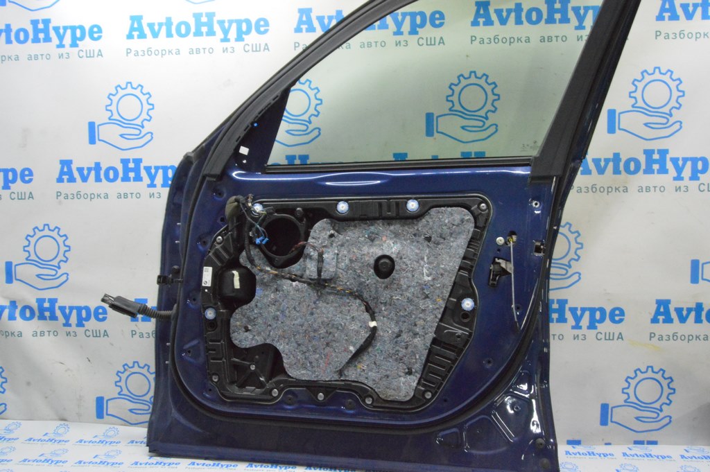 Дверь голая передняя правая BMW X3 G01 18-21 (02) цвет phytonic-blau metallic — фото 2