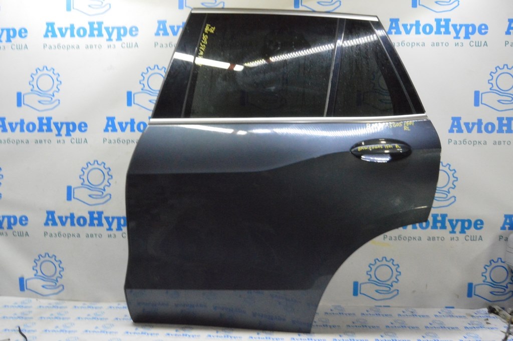 Дверь голая зад лев BMW X5 G05 19-24 (01) графит C27