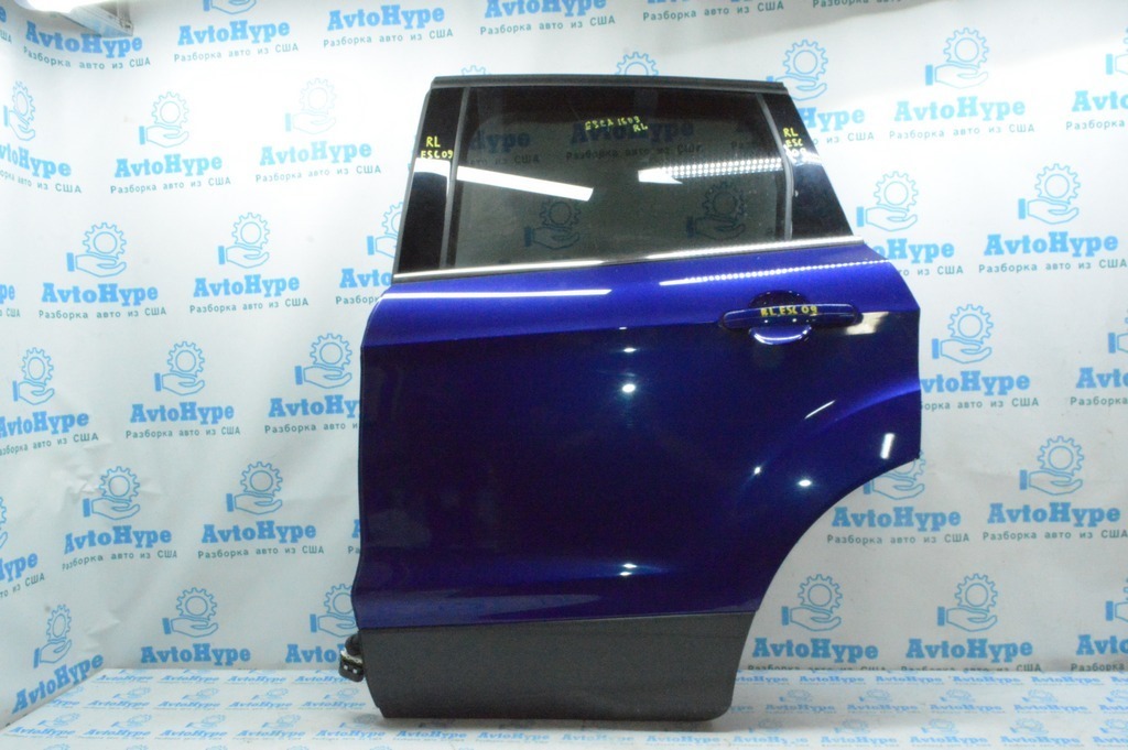 Дверь голая зад лев Ford Escape MK3 13- синий цвет J4(09)