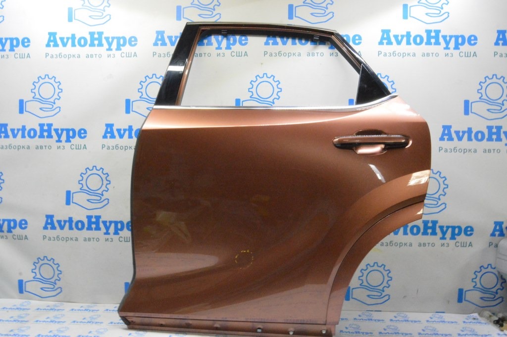 Дверь голая зад лев Lexus RX 350/350h/500h 23- (01) медный 4Y5, примята