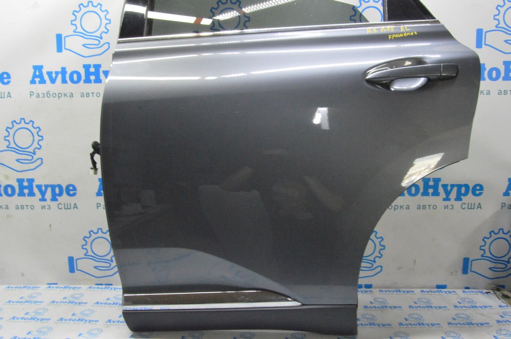 Дверь голая зад лев Lexus RX350 RX450h 10-15 (03) графит, крашена