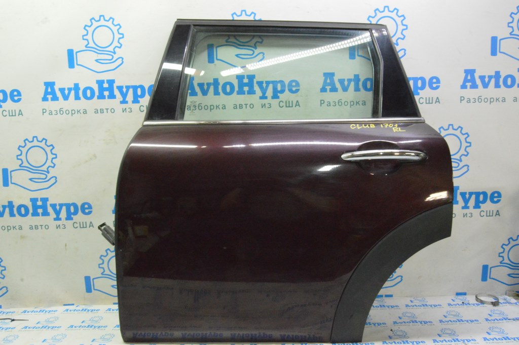Дверь голая зад лев Mini Cooper Clubman 16-22 (01) бордовый C2C