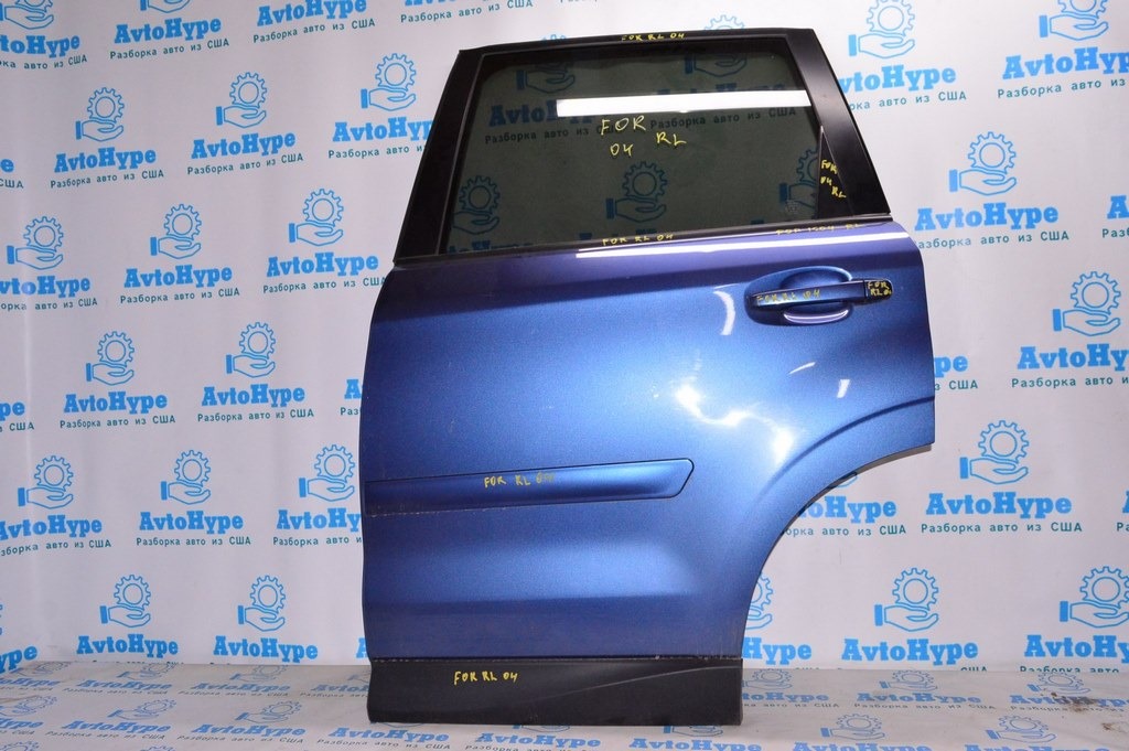 Дверь голая зад лев Subaru Forester 14-18 SJ (04) синий цвет