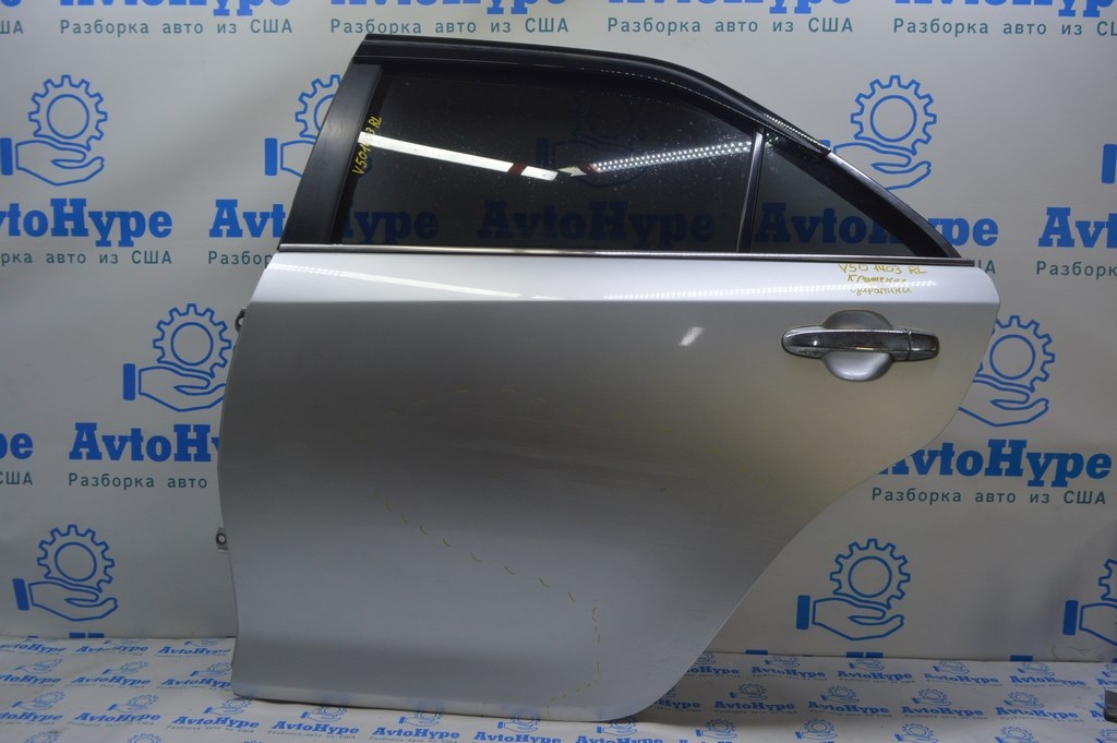 Дверь голая зад лев Toyota Camry v50 12-14 (03) серебро, шпакля, крашена