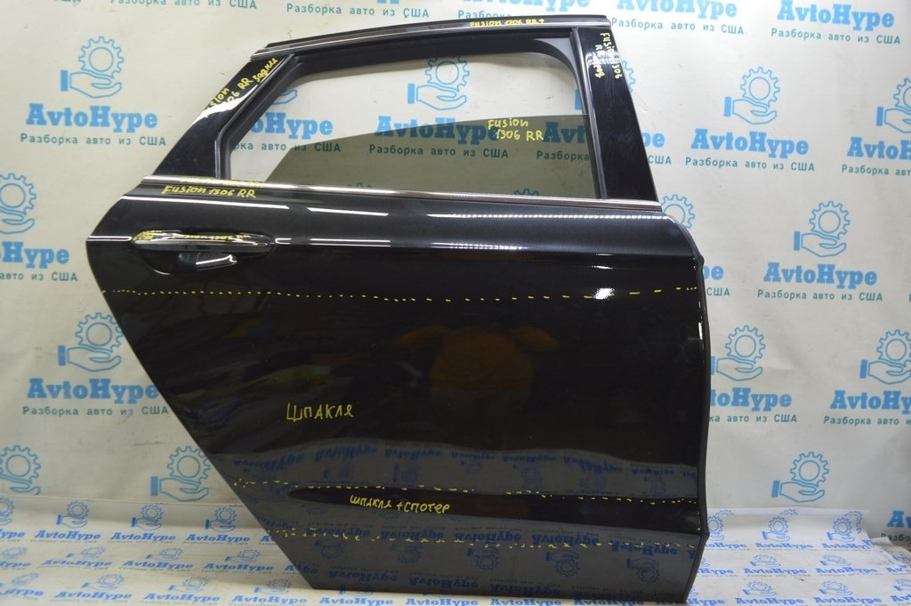 Дверь голая зад прав Ford Fusion mk5 13- (06) шпакло